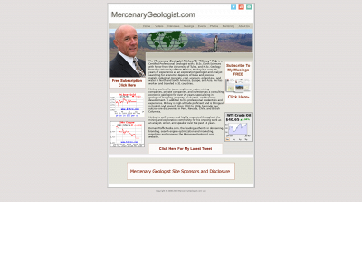 mercenarygeologist.com snapshot