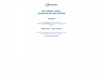 sif-tordis---ung-i-udvikling.dk snapshot