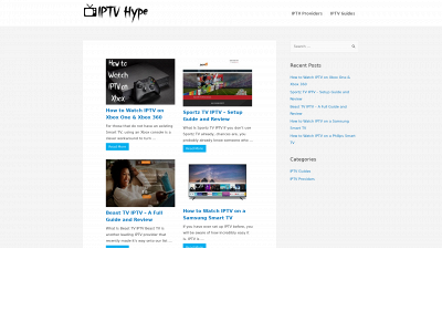 iptvhype.com snapshot