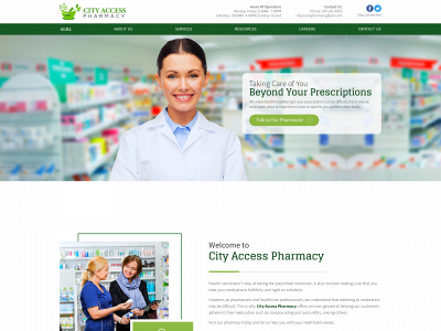 cityaccesspharmacy.com snapshot