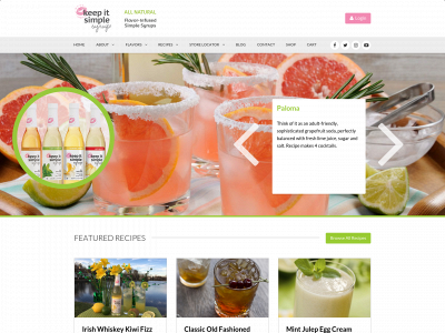 kisscocktails.com snapshot