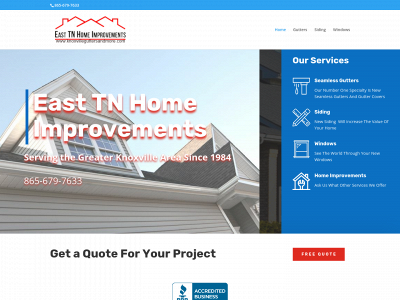 knoxvilleguttersandmore.com snapshot
