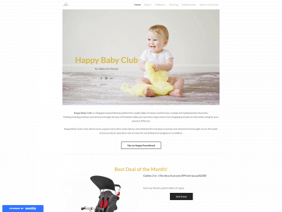 happybabysg.weebly.com snapshot