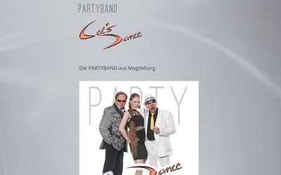 partyband-letsdance.de snapshot