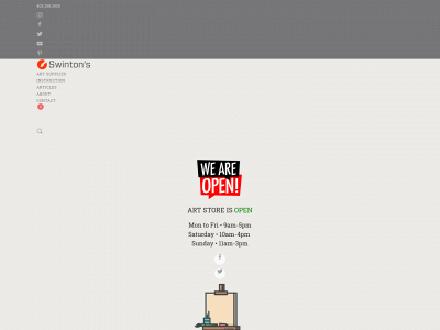 swintonsart.com snapshot