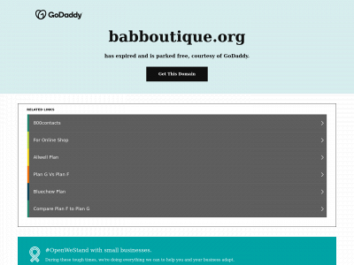 babboutique.org snapshot