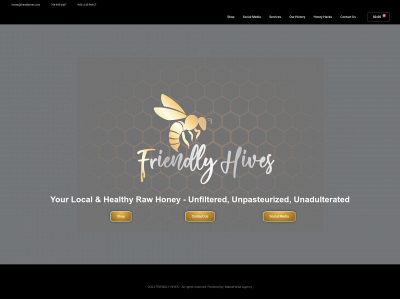 friendlyhives.com snapshot