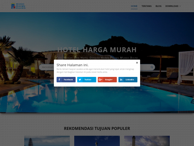 hotelhargamurah.com snapshot