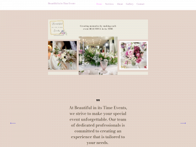 beautifulinitstimeevents.com snapshot