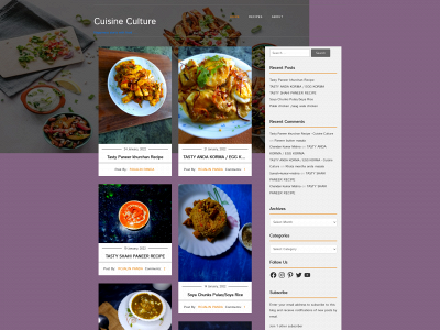 thecuisineculture.com snapshot