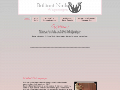 brilliantnailswageningen.nl snapshot