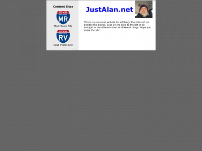 justalan.net snapshot