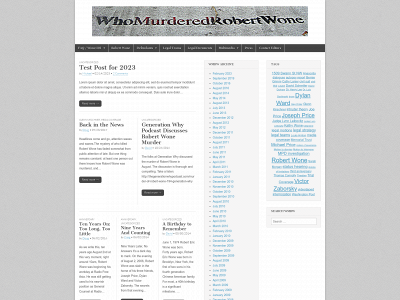 whomurderedrobertwone.com snapshot