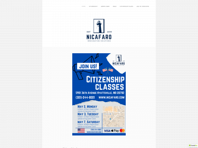 www.nicafaro.com snapshot