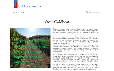 coldheat.energy snapshot