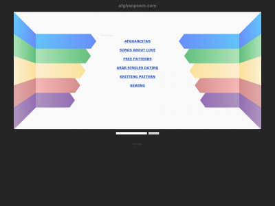 afghanpoem.com snapshot