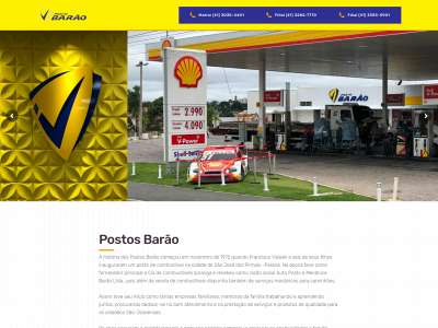 postosbarao.com.br snapshot