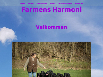 farmensharmoni.dk snapshot