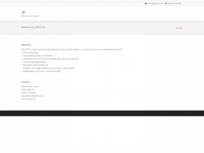 dehotec.nl snapshot
