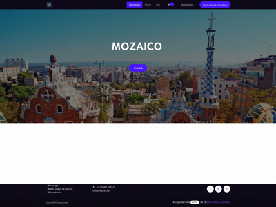 mozaico.be snapshot