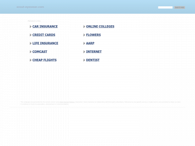 scout-eyewear.com snapshot