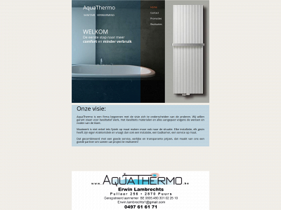 aquathermo.be snapshot