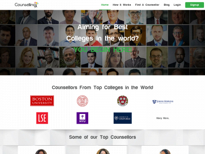 counsellingx.com snapshot