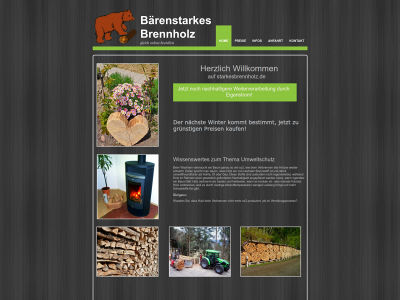 starkesbrennholz.de snapshot
