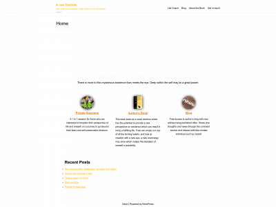 anewdoctrine.com snapshot