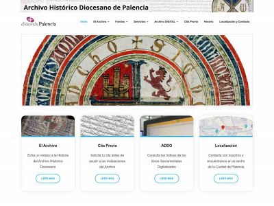 archivodiocesanopalencia.es snapshot