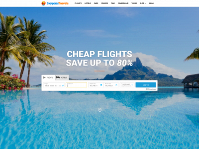 skypasstravels.com snapshot