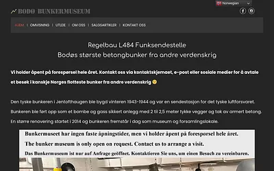 bodobunkermuseum.no snapshot
