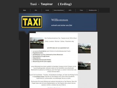 taxi-taspinar.de snapshot