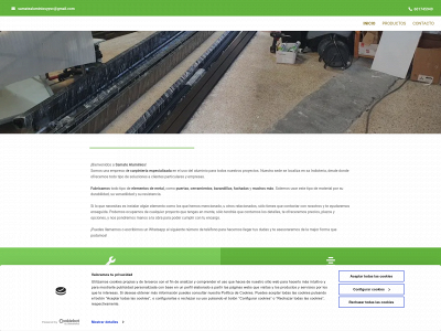 samatealuminios.com snapshot