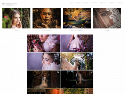 victoriamachin.com snapshot