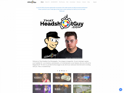 www.thatheadshotguy.com snapshot