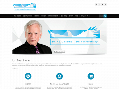 neilfiore.com snapshot