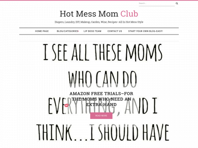 hotmessmomclub.com snapshot