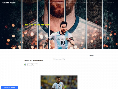 ohmymessi.weebly.com snapshot