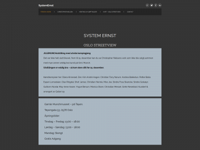 systemernst.no snapshot