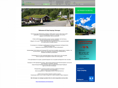 vinjecamping.no snapshot