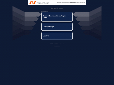 alohacentric.com snapshot