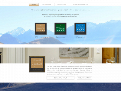 chaletgeorgie.fr snapshot
