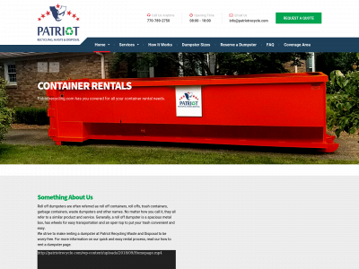 patriotrecycle.com snapshot