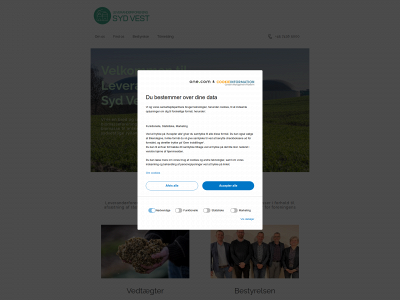 leverandoerforeningsydvest.dk snapshot