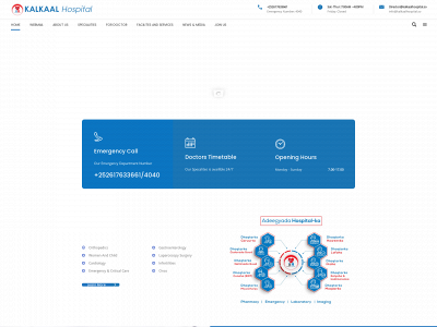 kalkaalhospital.so snapshot
