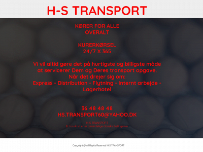 h-s-transport.dk snapshot