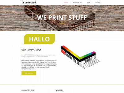 deletterfabrik.be snapshot