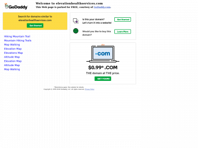 elevationhealthservices.com snapshot