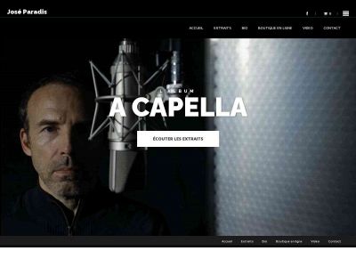 joseparadis.com snapshot